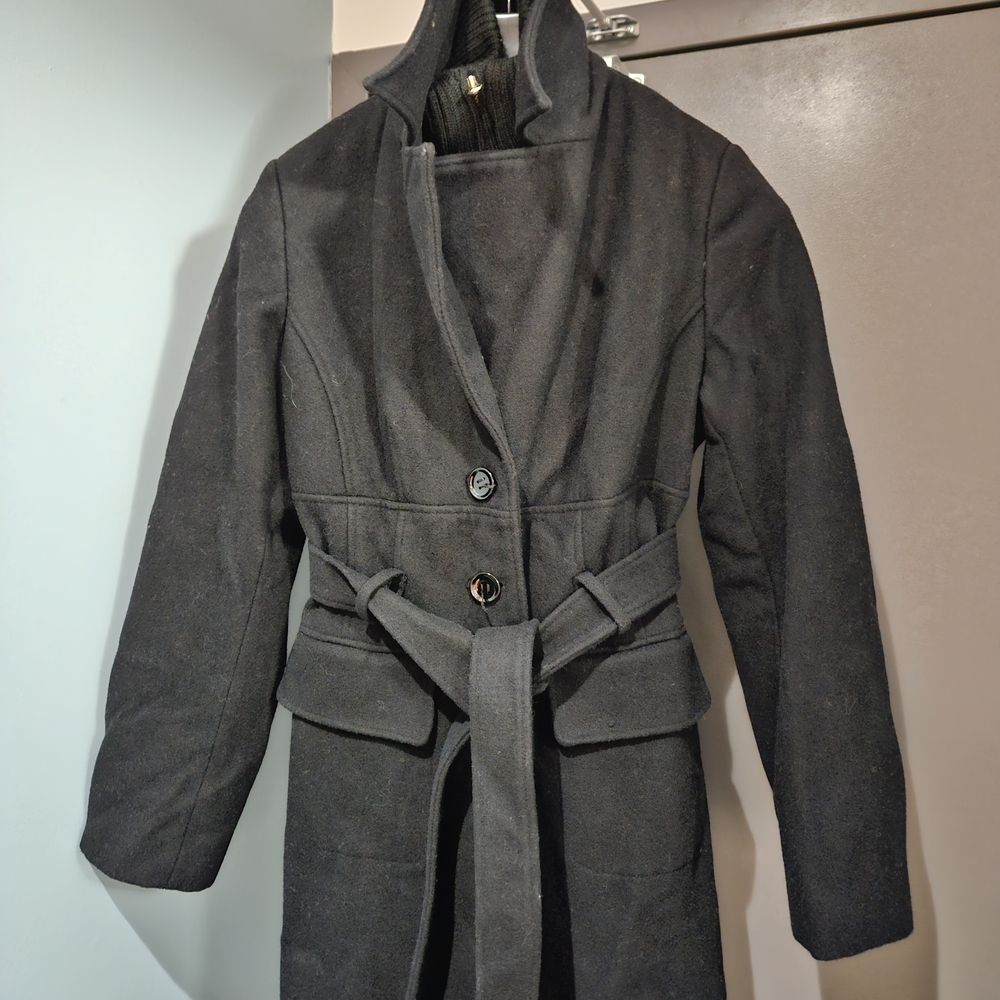 Elegant Black Women's Coat